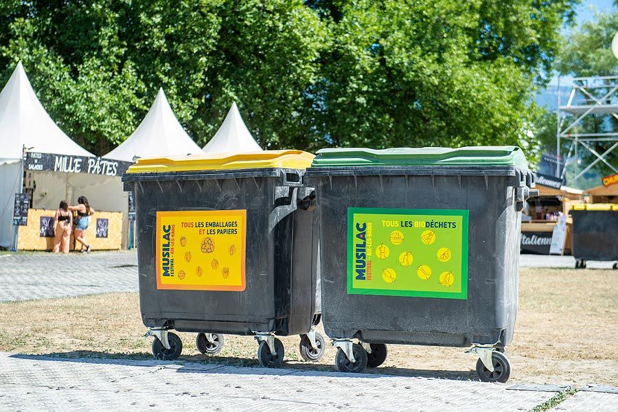 Réduire l'impact environnemental du festival